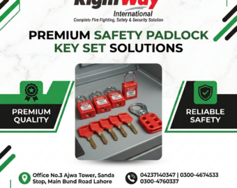 Safety Padlock Keyset in Pakistan
