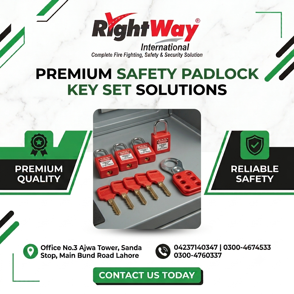 Safety Padlock Keyset in Pakistan