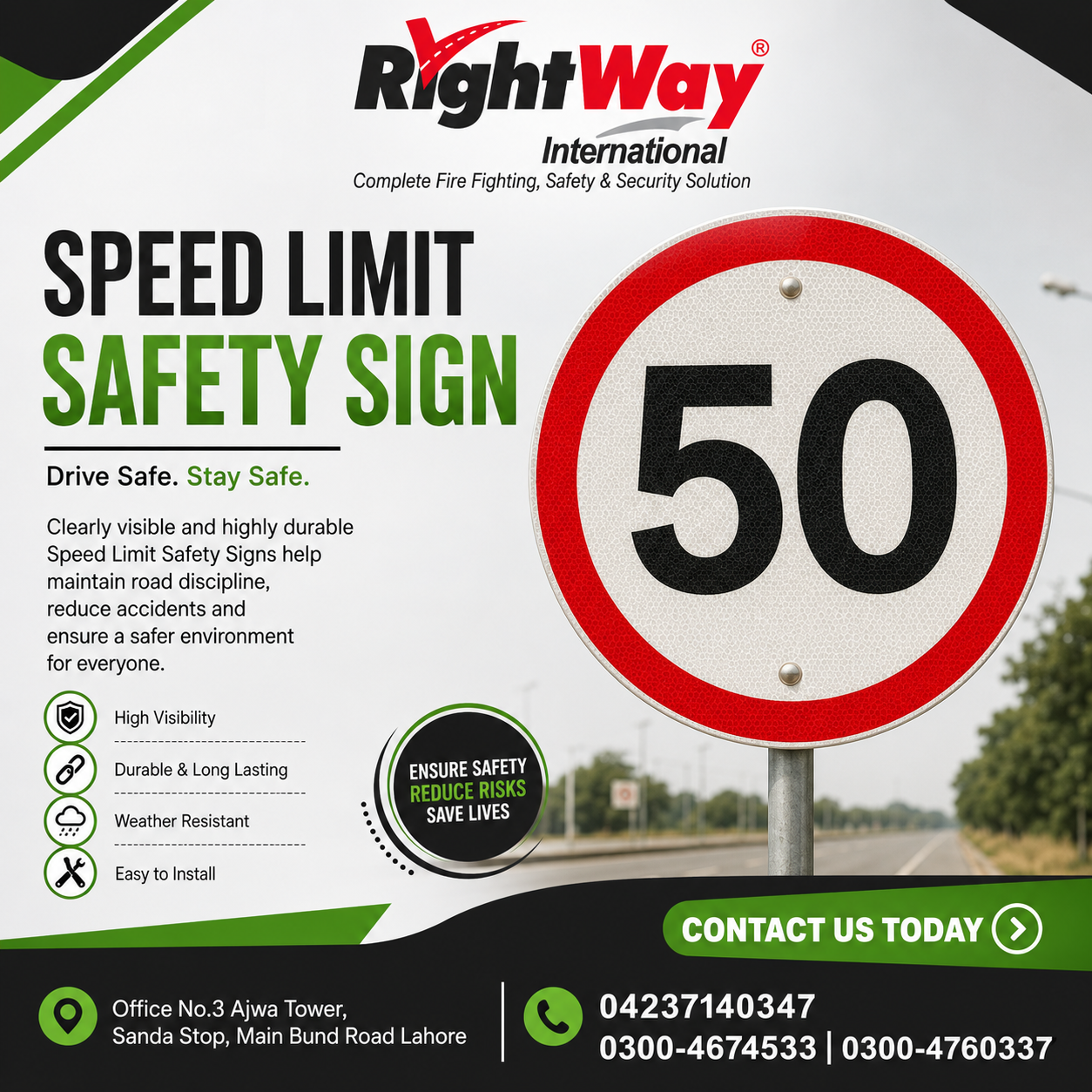 Speed Limit Safety Sign: Types Uses Benefits & Buying Guide