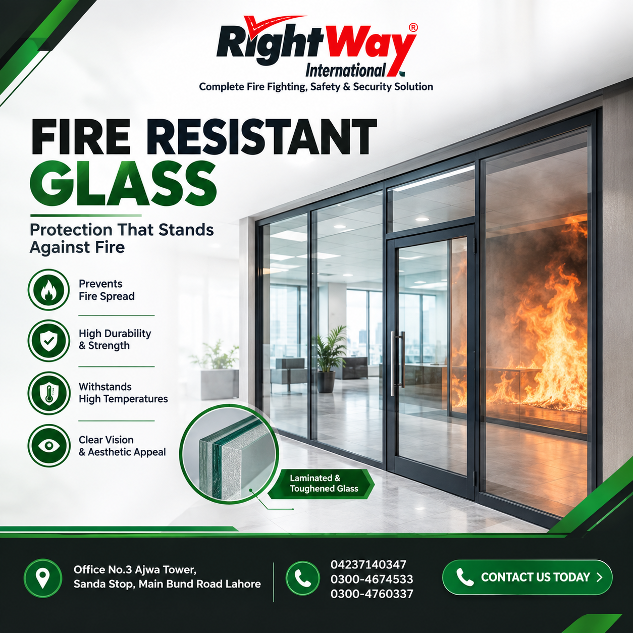 Fire Resistant Glass: Types Uses Benefits & Buying Guide