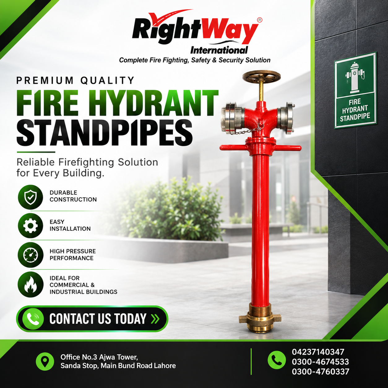 Fire Hydrant Standpipe: Types Uses Benefits & Buying Guide