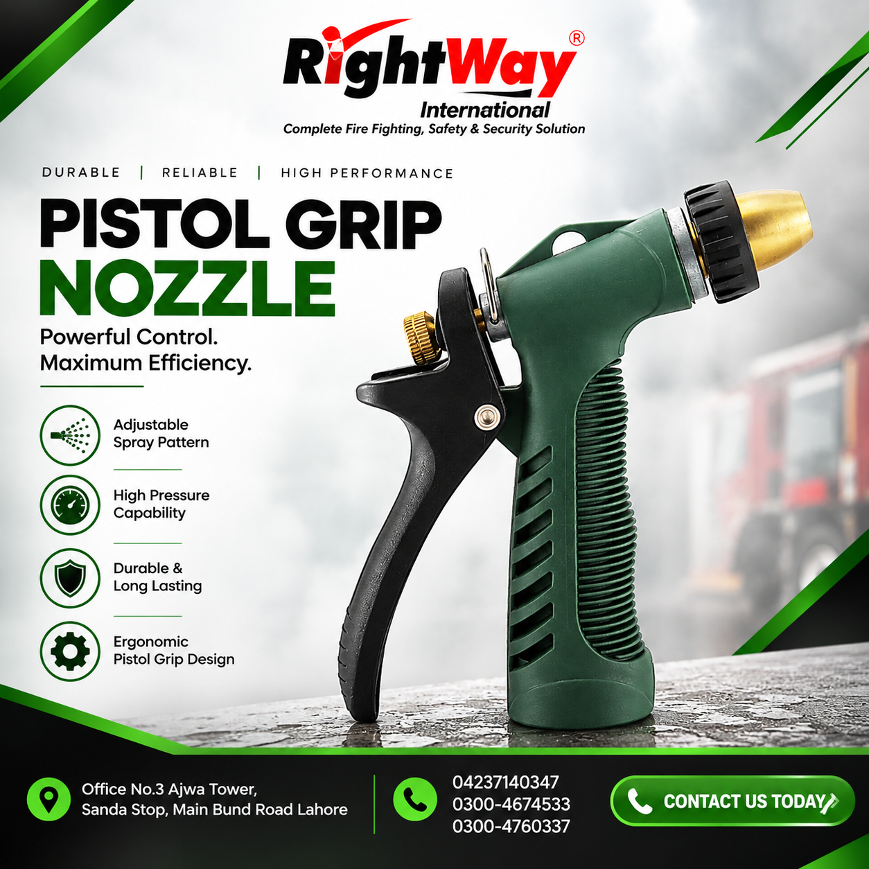 Pistol Grip Nozzle: Types Uses Benefits & Buying Guide