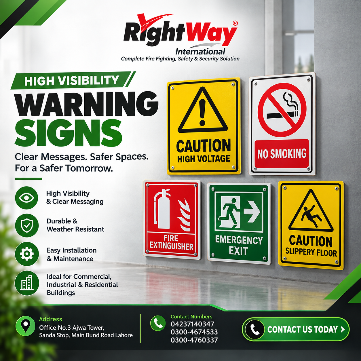 Warning Signs: Types Uses Benefits & Buying Guide