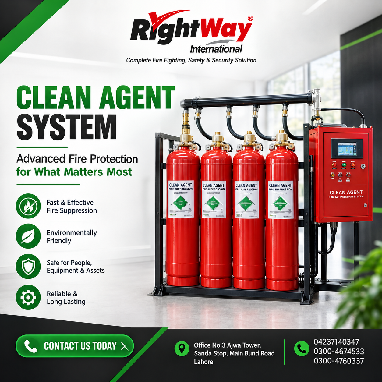 Clean Agent System: Types Uses Benefits & Buying Guide
