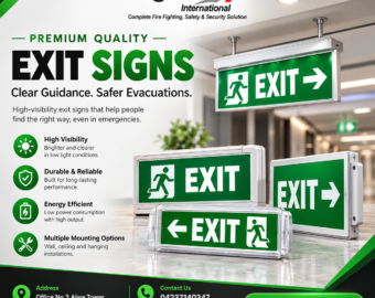 Exit Signs: Types Uses Benefits