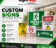 Custom Signs: Types Uses Benefits