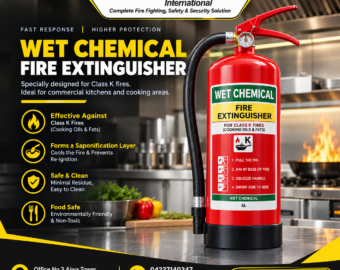 Importance Of Wet Chemical Fire Extinguisher
