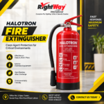 Importance of Halotron Fire Extinguisher