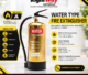 Importance Water Type Fire Extinguisher