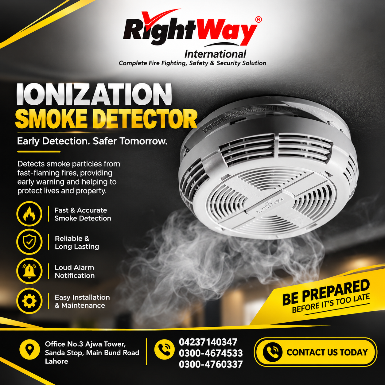 Importance of Ionization Smoke Detector