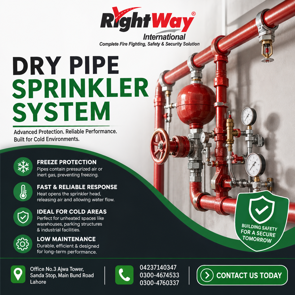 Dry Pipe Sprinkler System: Types Uses Benefits & Buying Guide