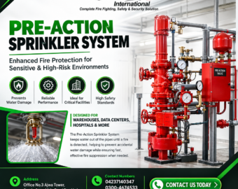 Pre-Action Sprinkler System: Types Uses Benefits & Buying Guide