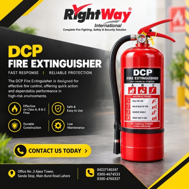 Importance of DCP Fire Extinguisher