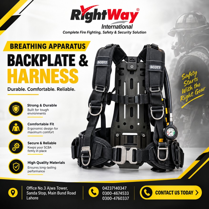 Breathing Apparatus Backplate & Harness