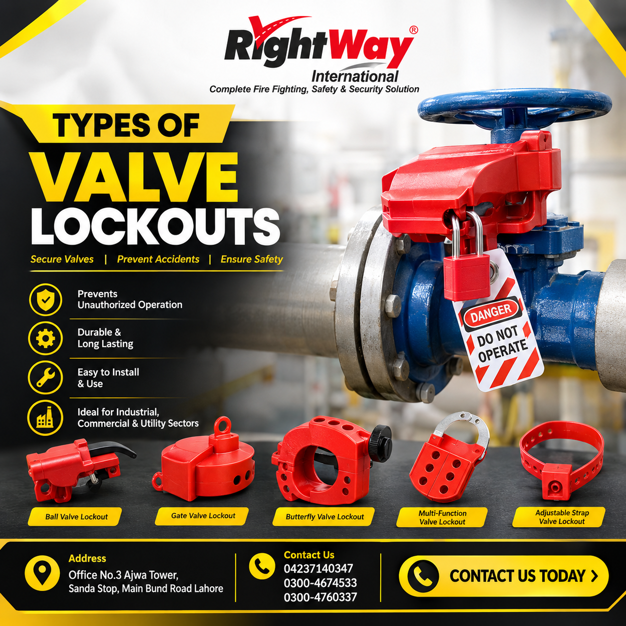 Types Of Valve Lockouts