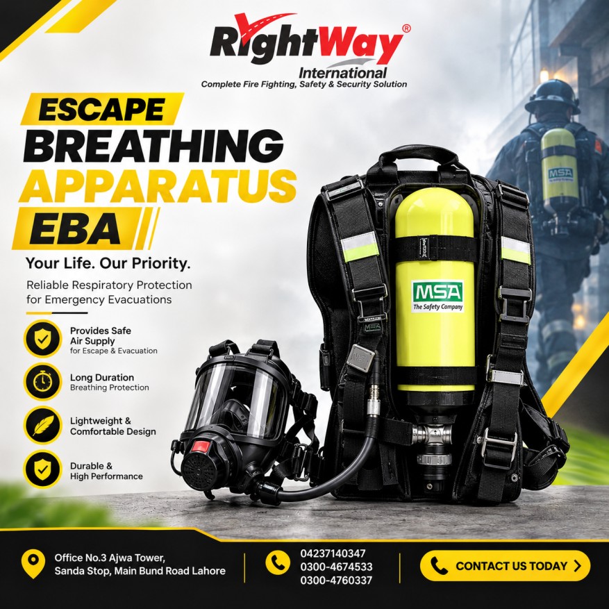 Importance of Escape Breathing Apparatus (EBA)