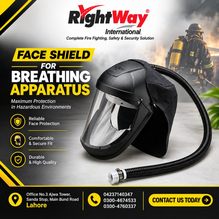 Face Shield for Breathing Apparatus