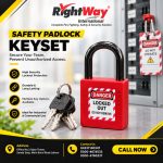 Importance of Safety Padlock Keyset
