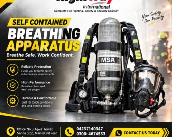 Importance of Self Contained Breathing Apparatus (SCBA)