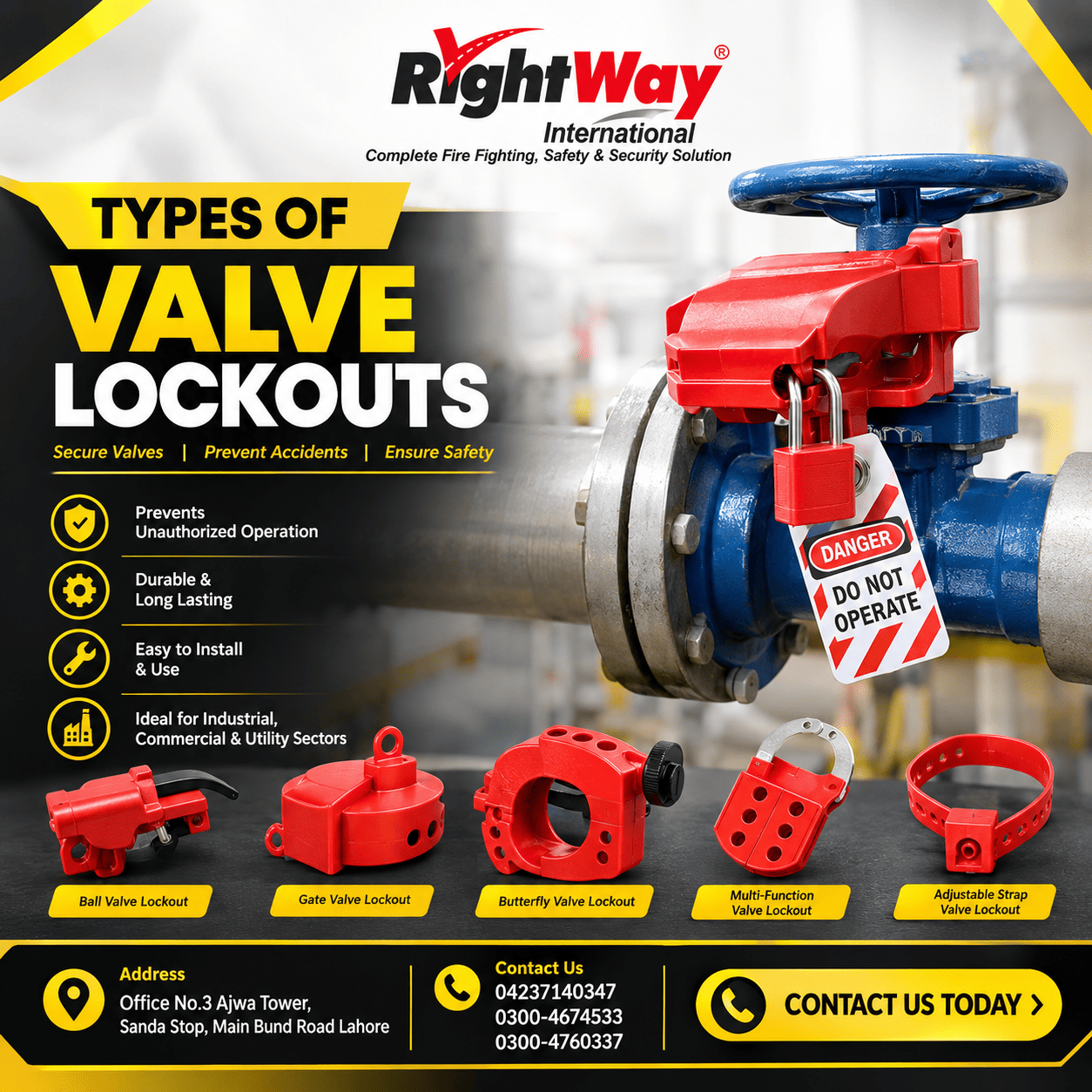 Types Of Valve Lockouts
